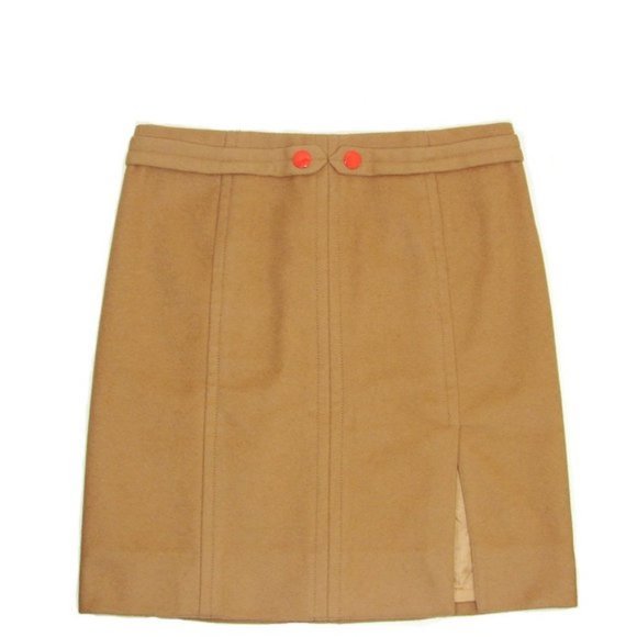 Marc Jacobs Wool-Blend Mini Skirt